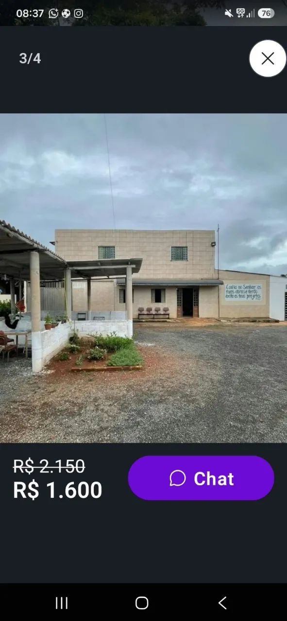 Aluga-se quarto dormitório 