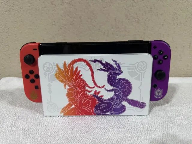 Nintendo switch Oled ScarletViolet Edition - Foto 3