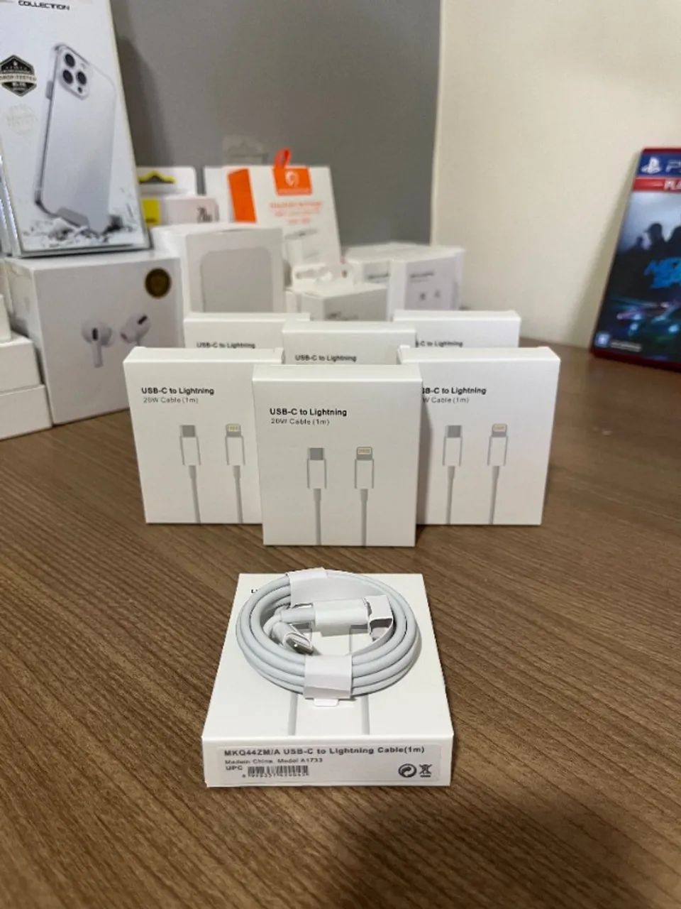 Cabo iPhone Lightning Novo Pronta Entrega - Foto 3