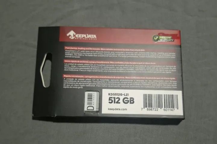 SSD SATA III 512GB LACRADO - Foto 2