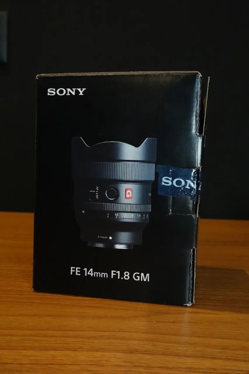 Lente Sony Fe 14mm F/1.8 Gm - Sel14f18gm