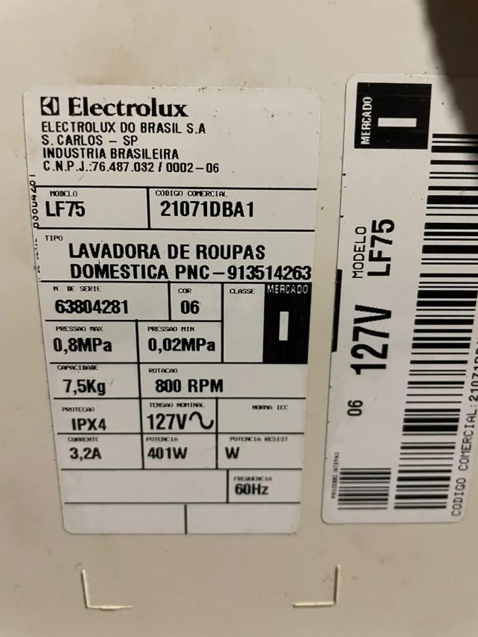 Máquina de Lavar Roupa - Foto 5