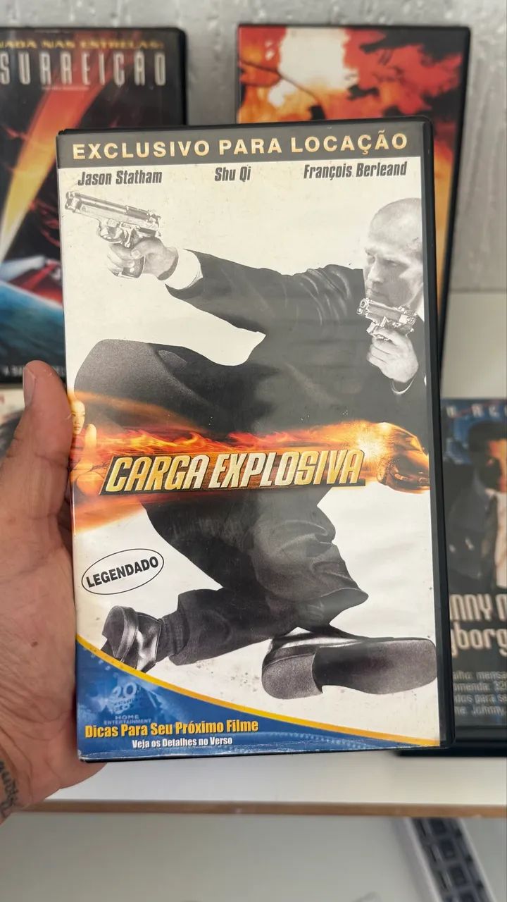Filme carga explosiva vhs