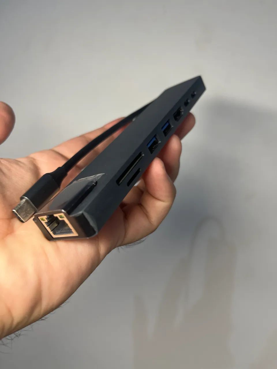 Hub UsB Tipo C 8 Portas - FRETE GRÁTIS - Foto 2