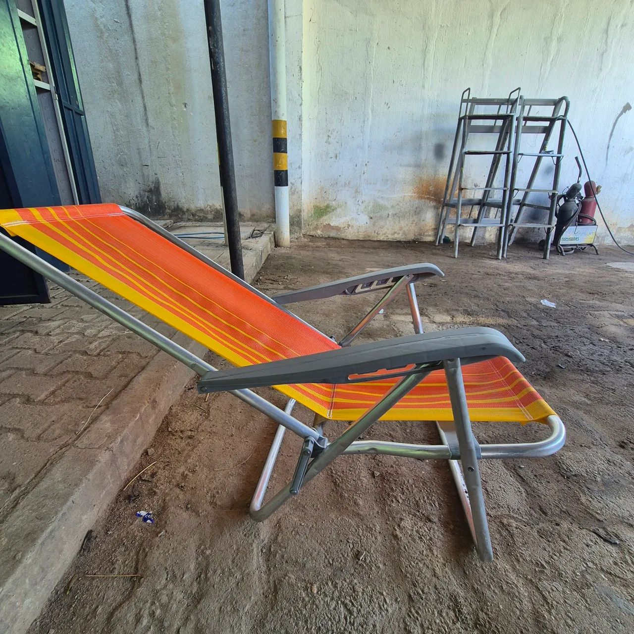 Cadeira de praia reclinável 