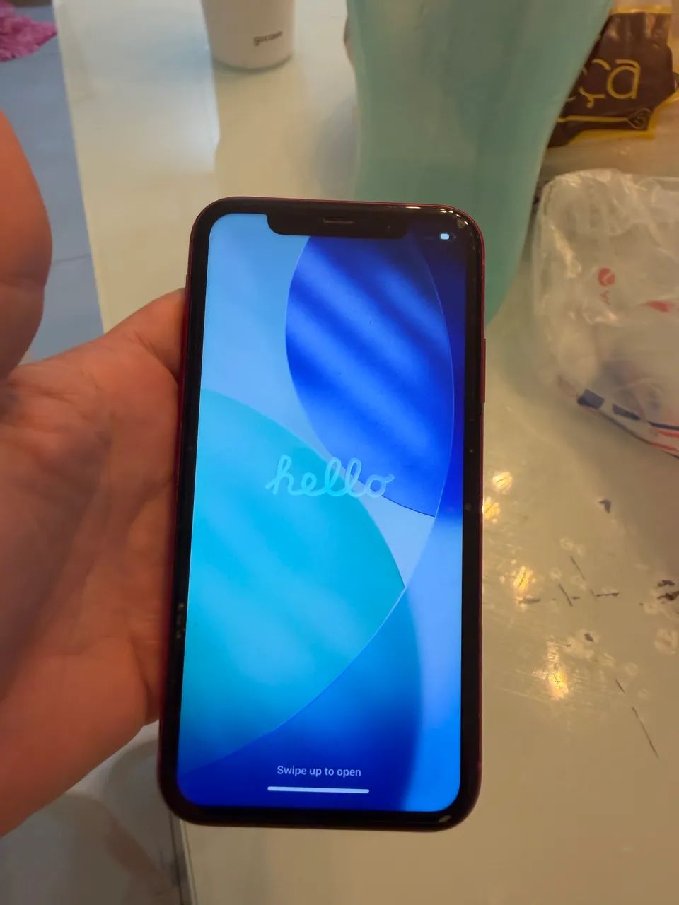 IPHONE 11, 256 GB, VERMELHO, NOVÍSSIMO 