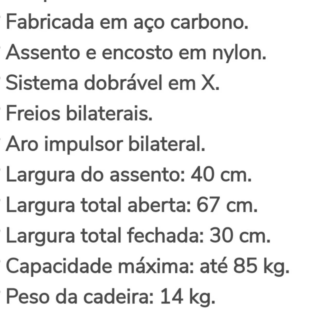 Cadeira de rodas  - Foto 4