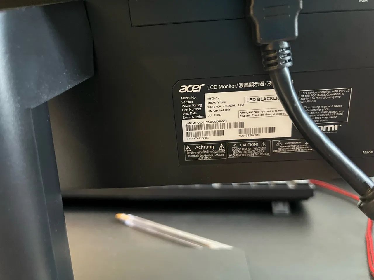 MONITOR ACER - Foto 3