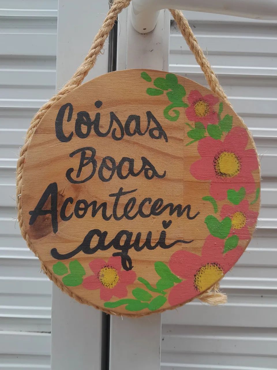Kit decoração madeira casa - Foto 4