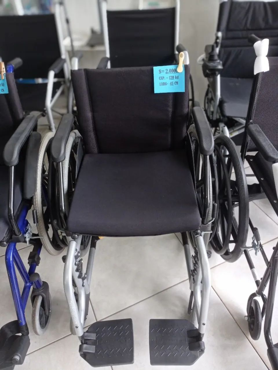 Cadeiras de rodas (novas e usadas) - Foto 5