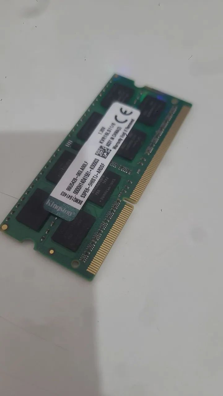 Memória notebook 8gb
