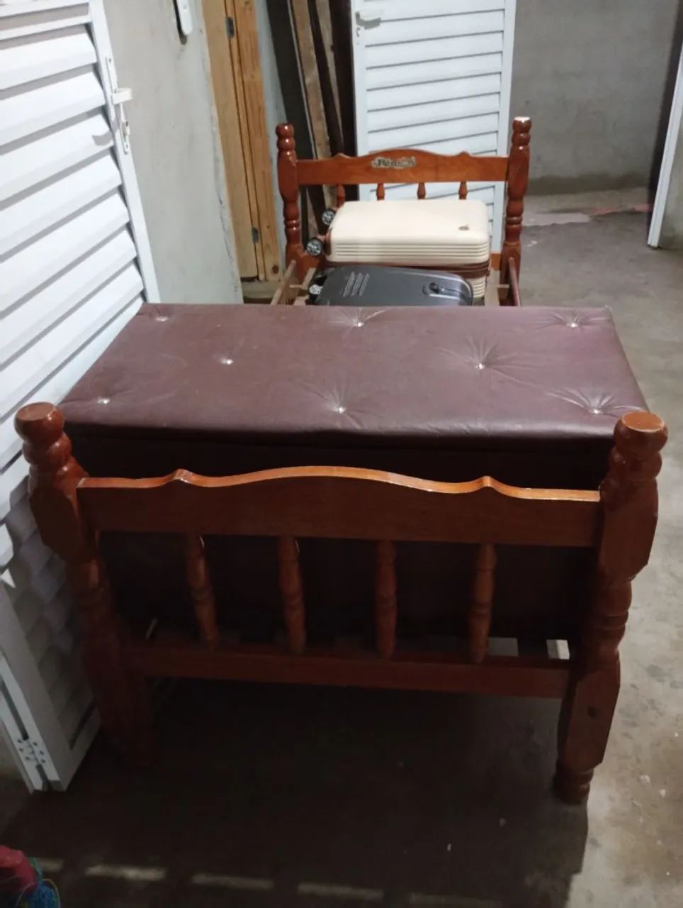 Vende cama de madeira - Foto 3