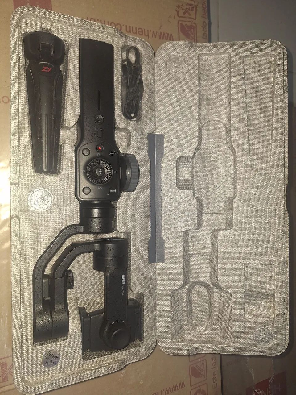 Zhiyun smooth 4 estabilizador gimbal - usado em excelente estado
