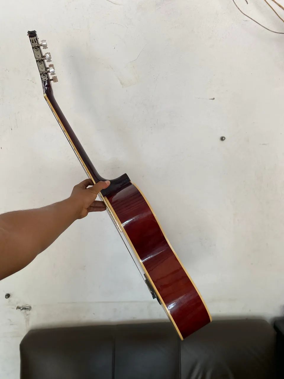 Violão Memphis usado - Bom estado - Foto 4