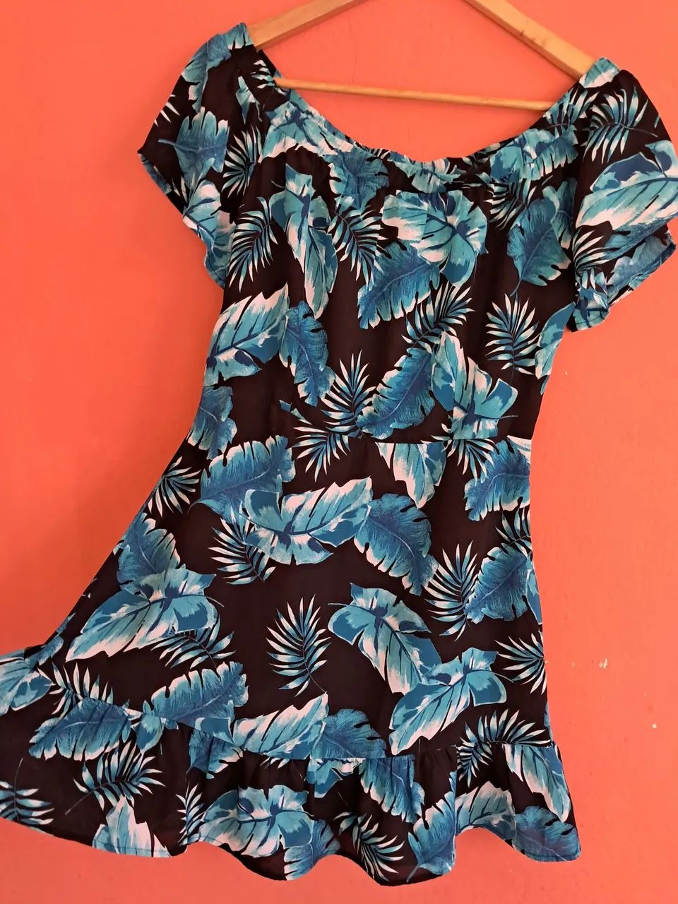 Vestido curto estampado - Foto 3