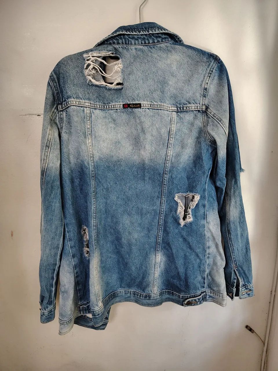 Jaqueta jeans feminina revanche desapego  - Foto 5