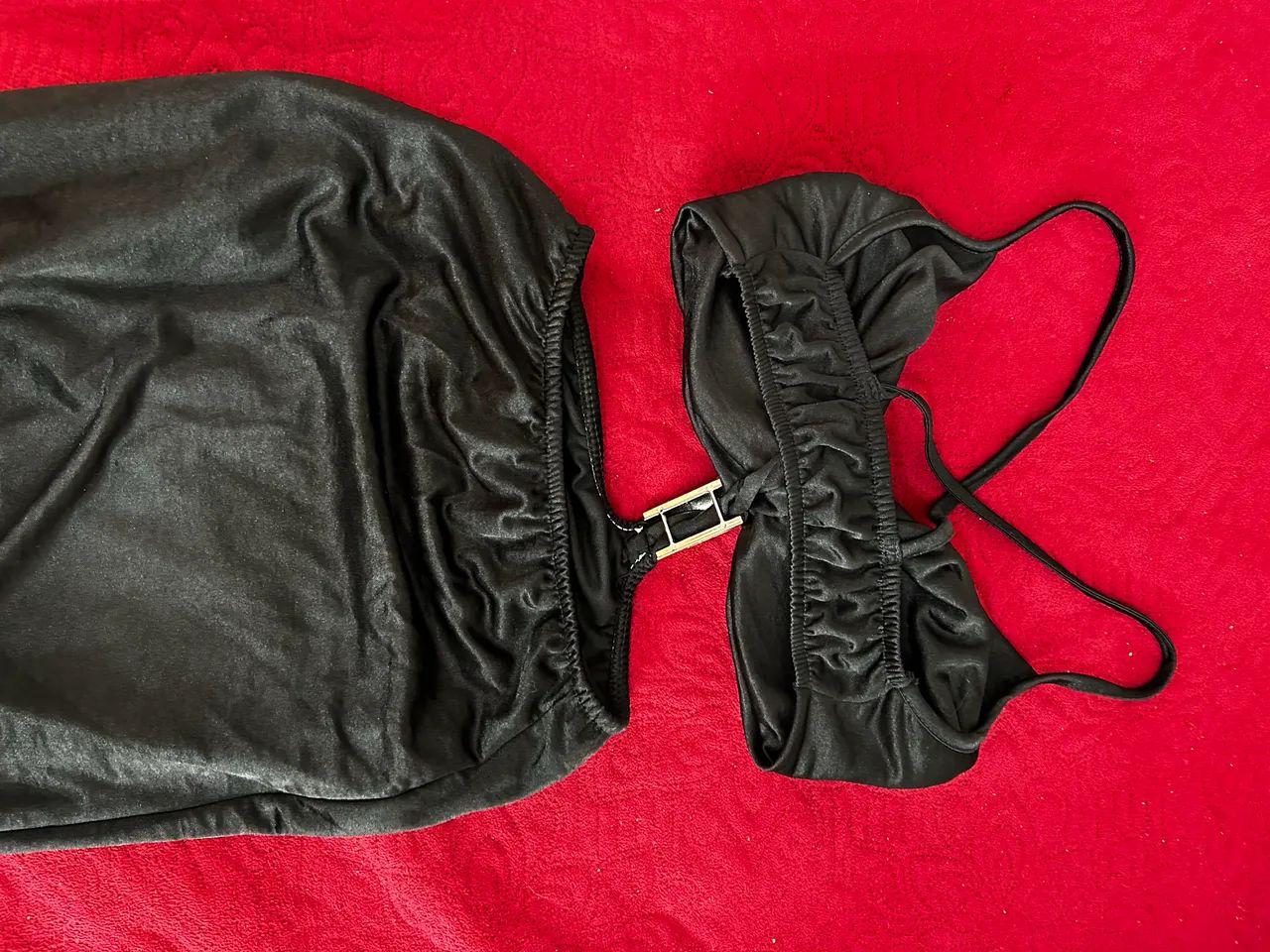 Vestido longo preto - Foto 4