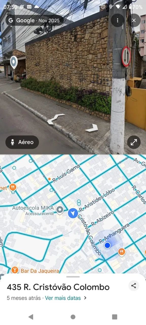 TERRENO DE 300 M² COM 2 CASAS - CRISTÓVÃO COLOMBO - Foto 2