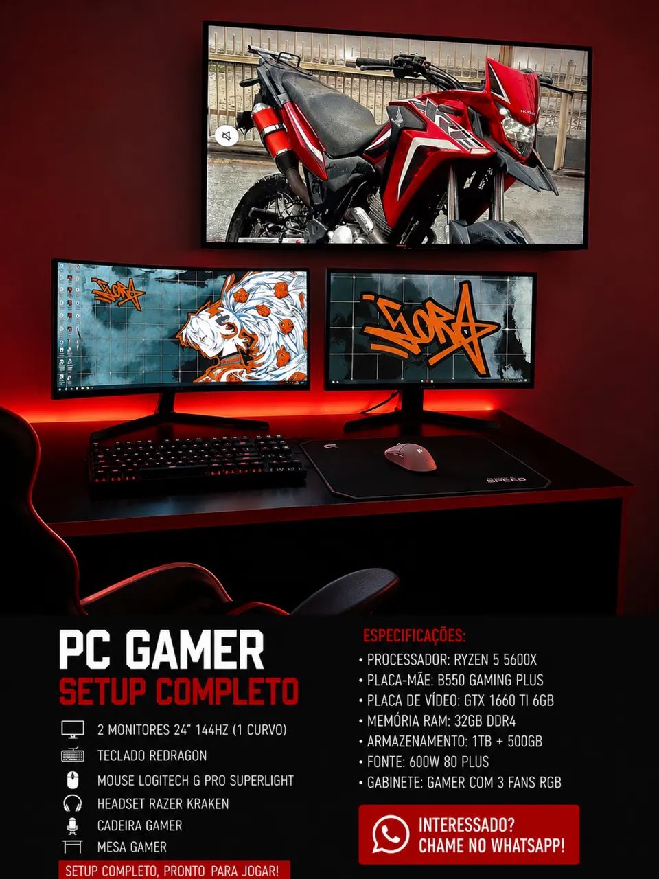 PC Gamer Completo! RODA TUDO