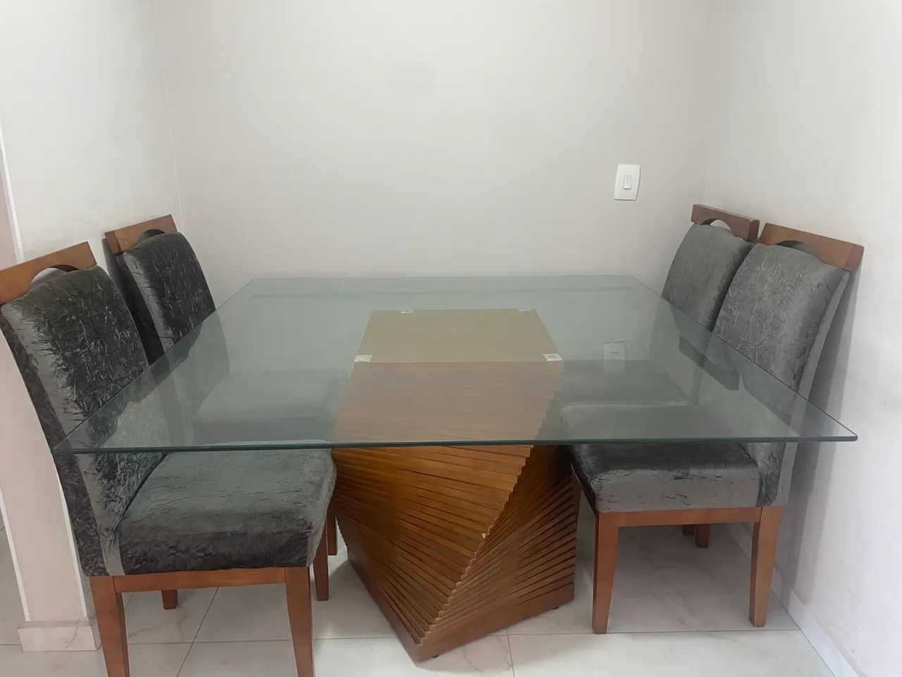 Conjunto Mesa de jantar - 6 cadeiras - Foto 3