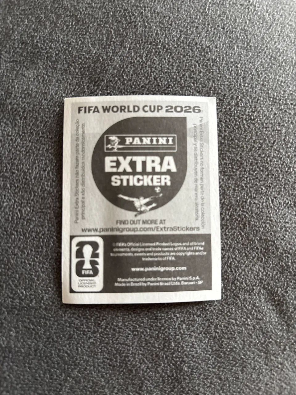 Figurinha copa 2026 -Christian Pulisic -Extra Sticker  - Foto 2
