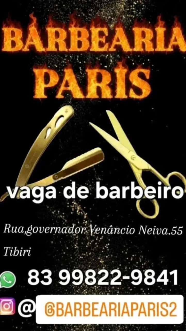 Vaga de Barbeiro