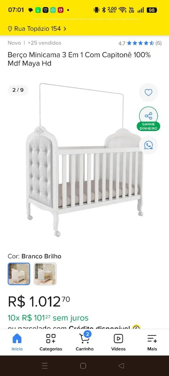 Berço 3 em 1  - Foto 3