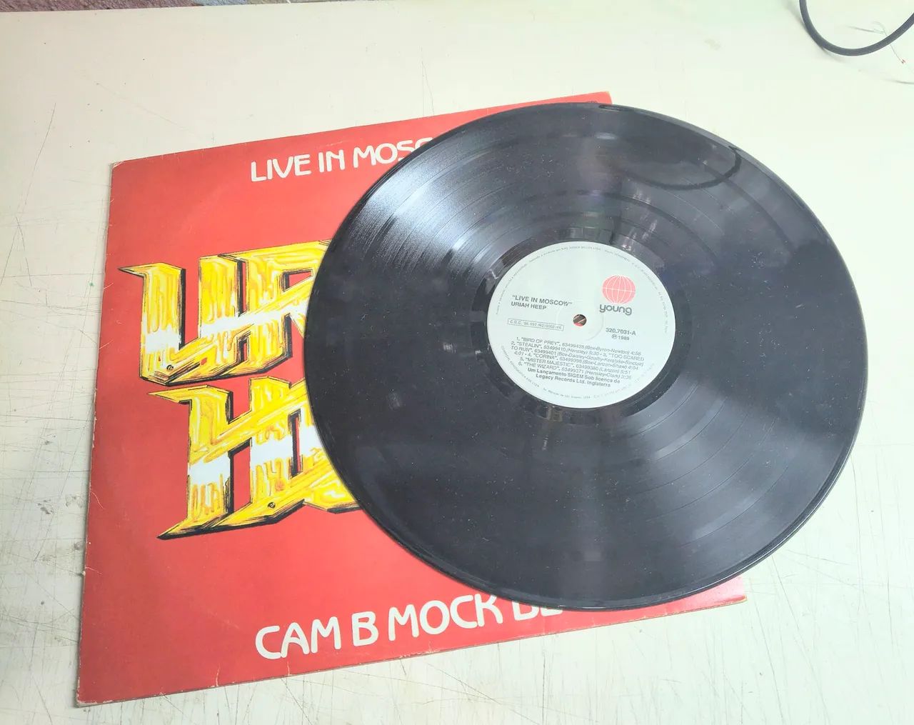 Lp Vinil Uriah Heep Live In Moscow - Foto 3