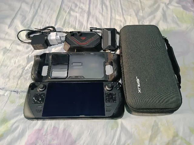Valve Steam Deck 1TB換装　ジャンク Valve Steam Deck Oled 1tb Cor Preto + Estação De Encaixe 13 Em 1