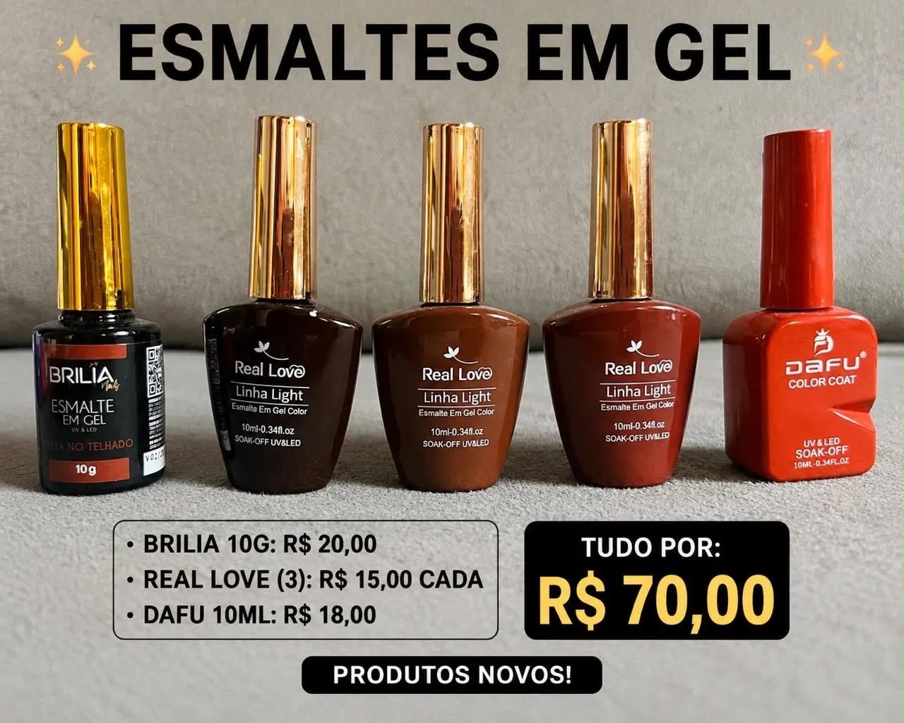 Objetos para manicure em gel e fibra  - Foto 4