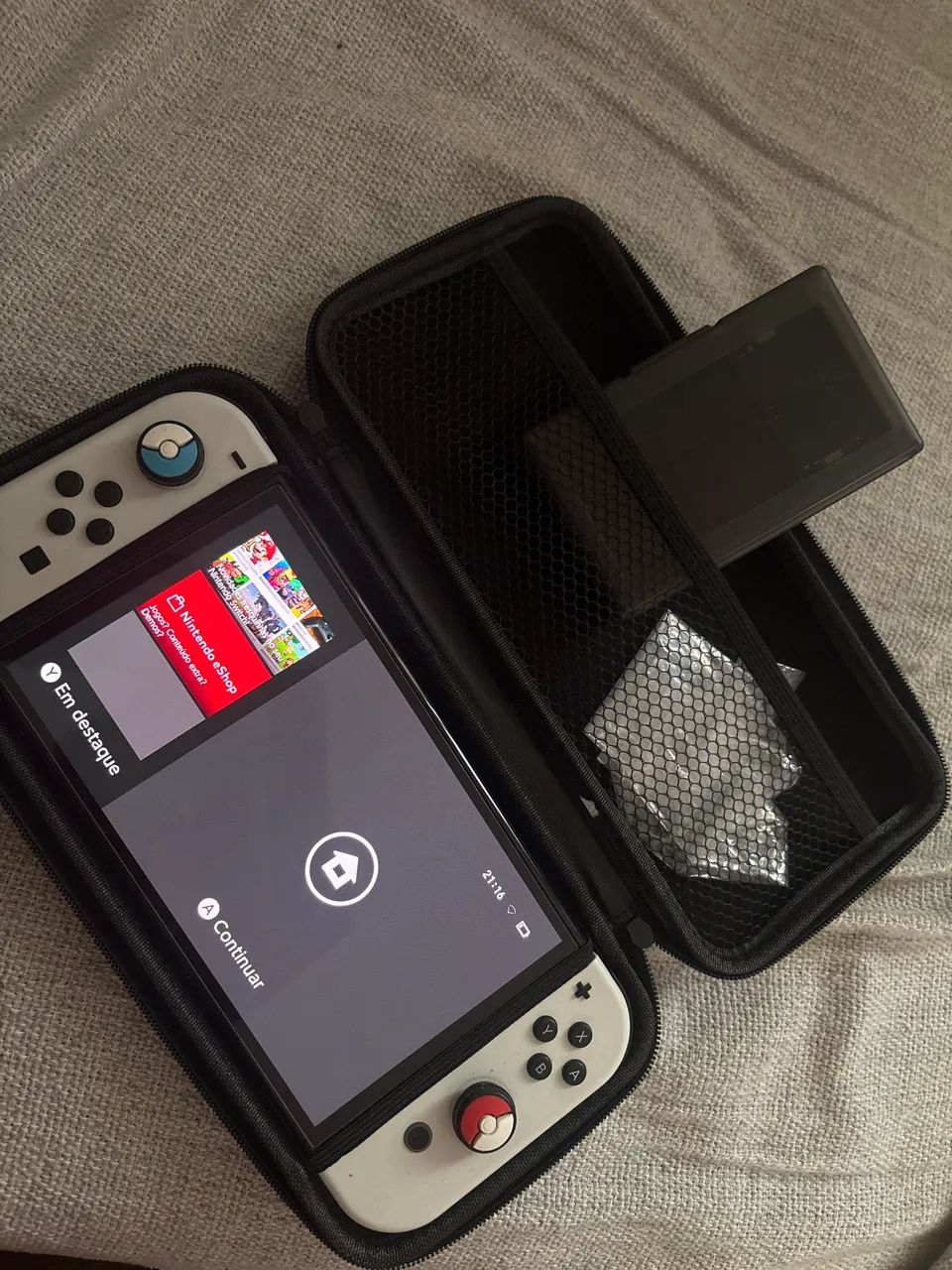 Nintendo Switch Oled Desbloqueado  - Foto 4