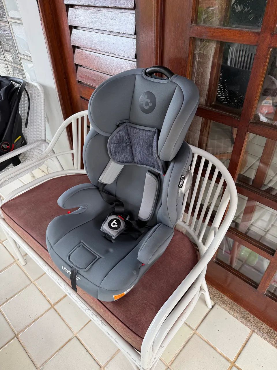 Cadeirinha Litet Safemax Iso-Fix 2.0 Cinza - BB460 - Foto 2