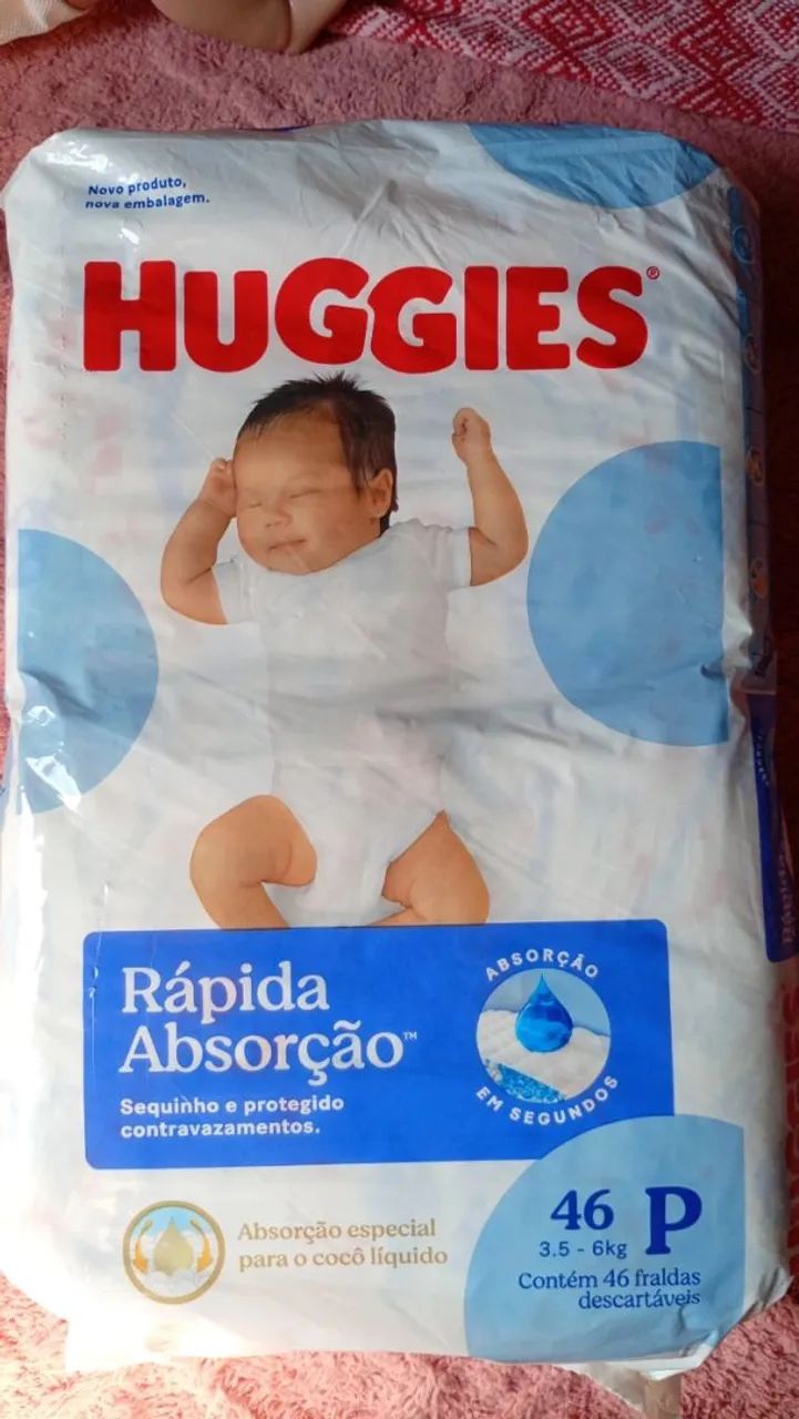 Fralda Huggies P