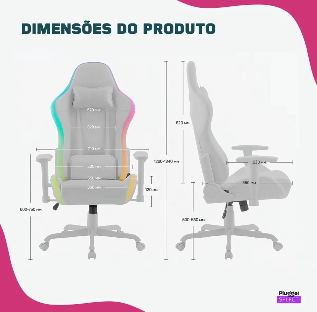 Cadeira gamer  - Foto 4
