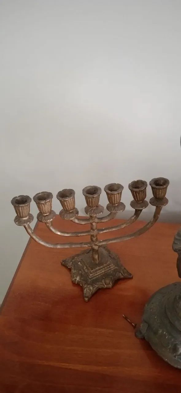Candelabro bronze 