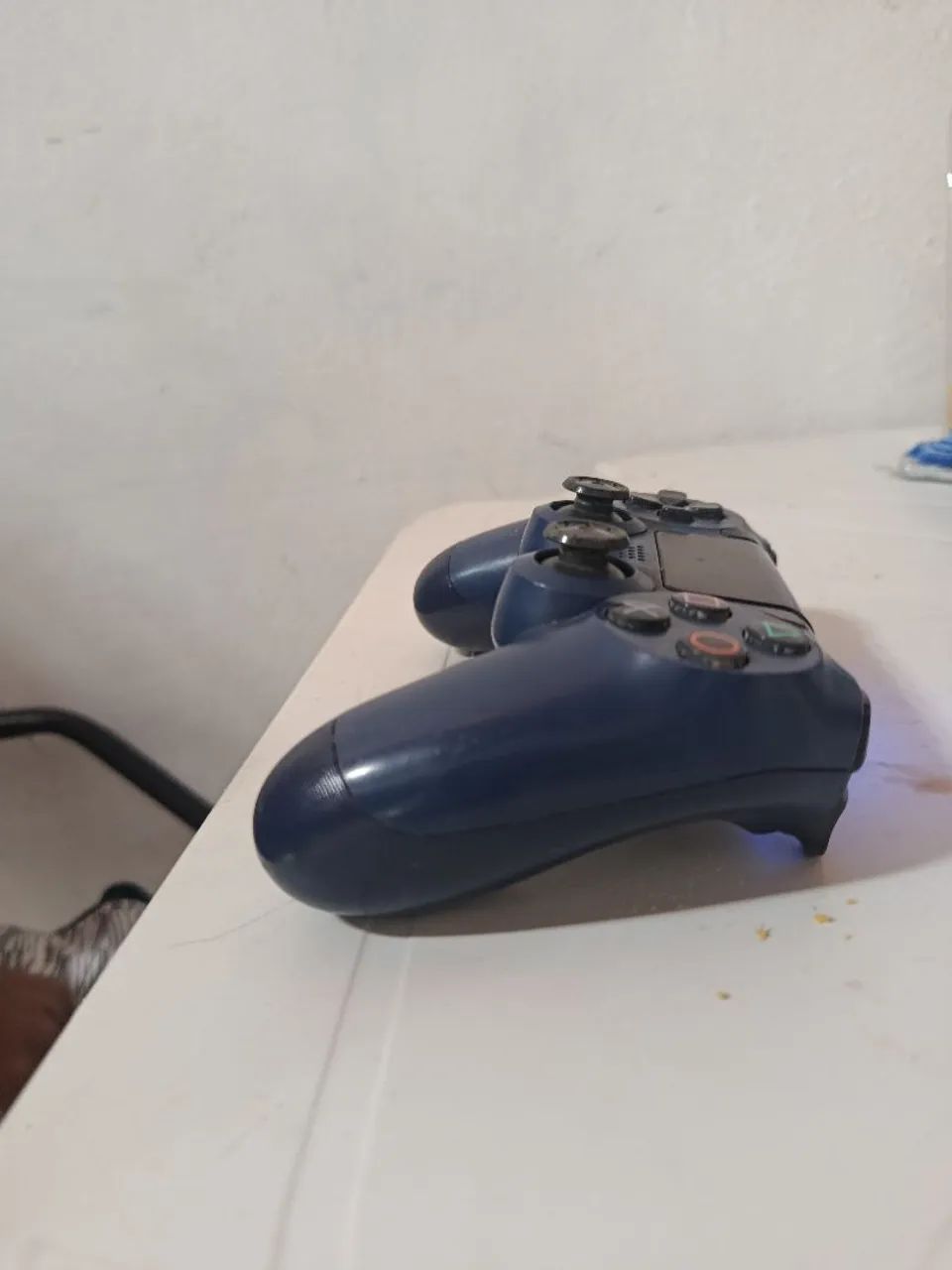 Controle de ps4 azul  - Foto 4