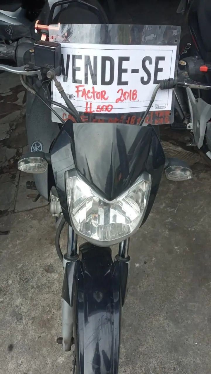 Vendo moto Factor ano 2018 - Foto 2