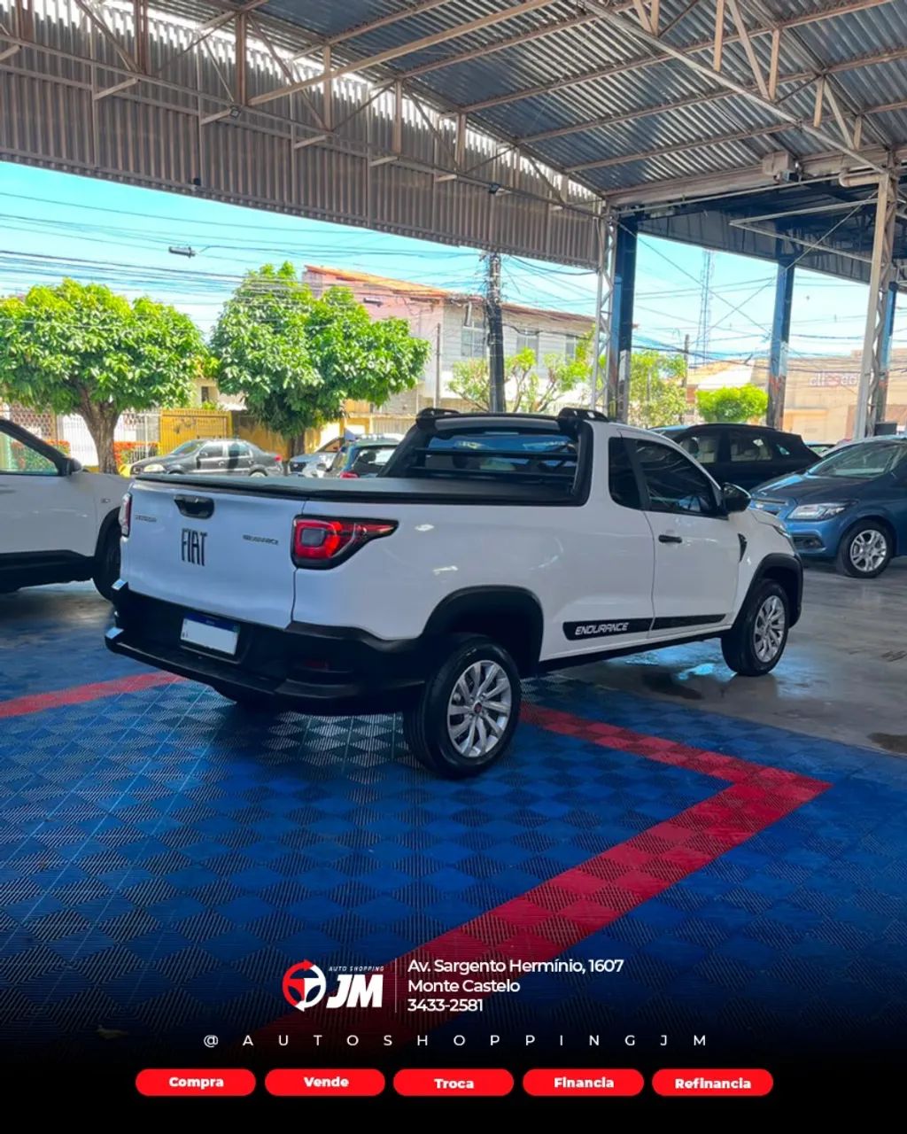 Fiat Strada Endurance 1.3 Flex 8V CS 2022 - Foto 3