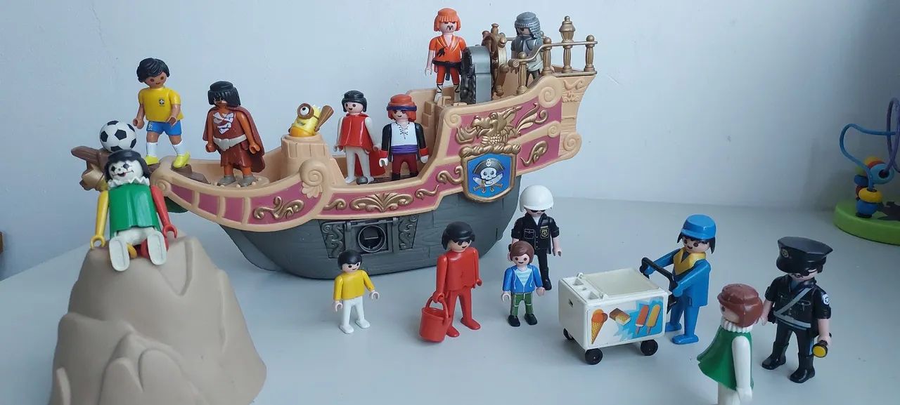 Playmobil pirata, sorveteiro