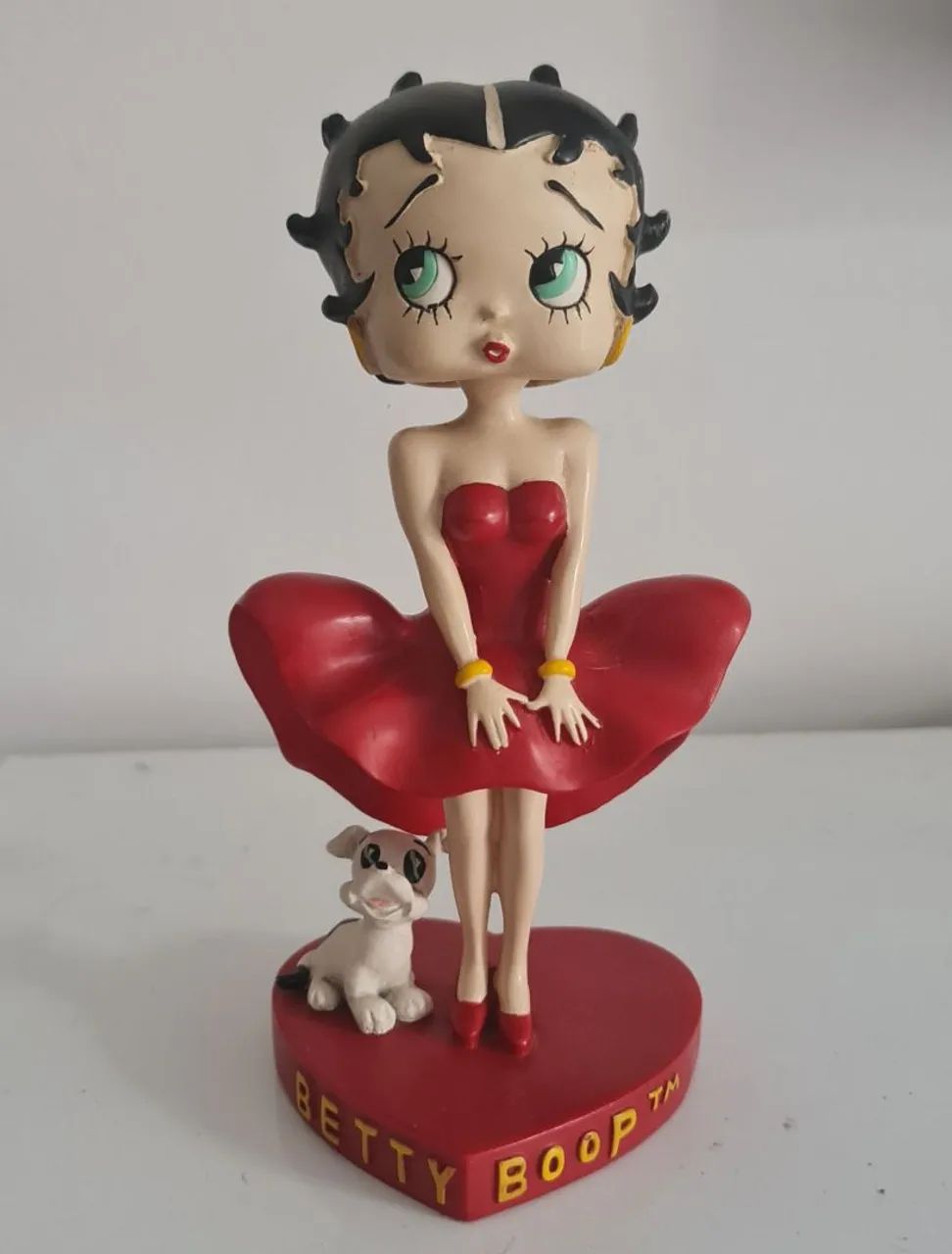 Boneca Betty Boop em resina  19cm