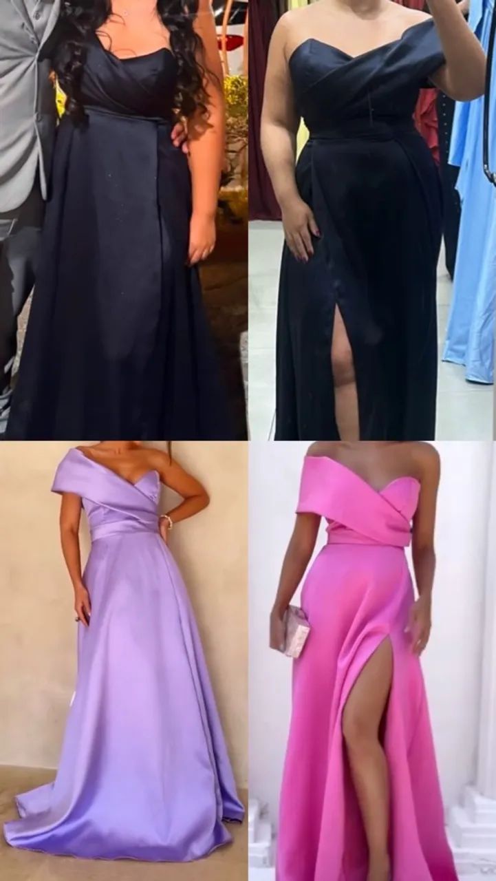 Vestido Azul Marinho 
