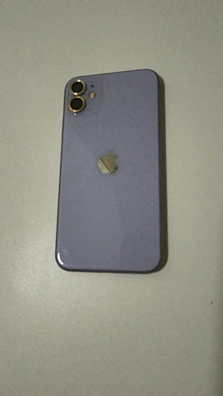 iPhone 11 roxo 128GB + 9 capas - Foto 2