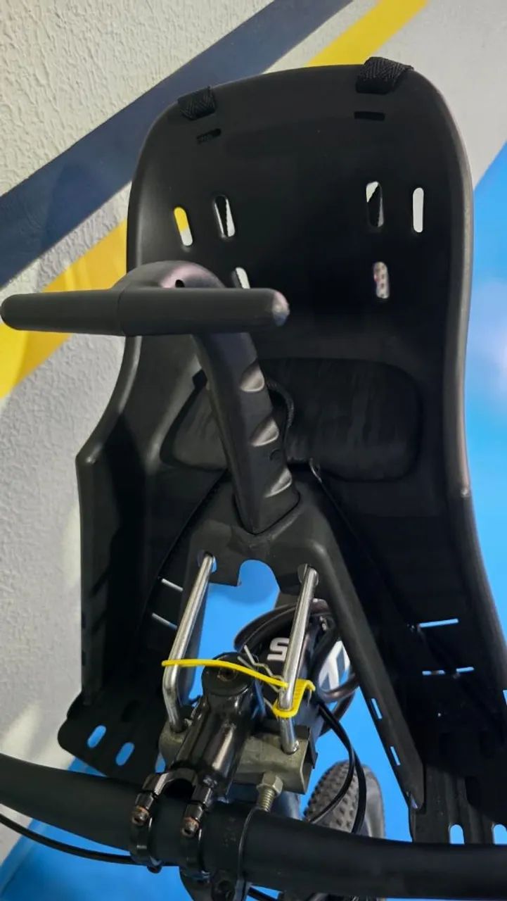 Cadeirinha infantil para bicicleta  - Foto 4
