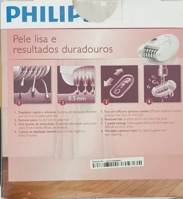 DESAPEGO DEPILADOR ELETRICO , PHILLIPS