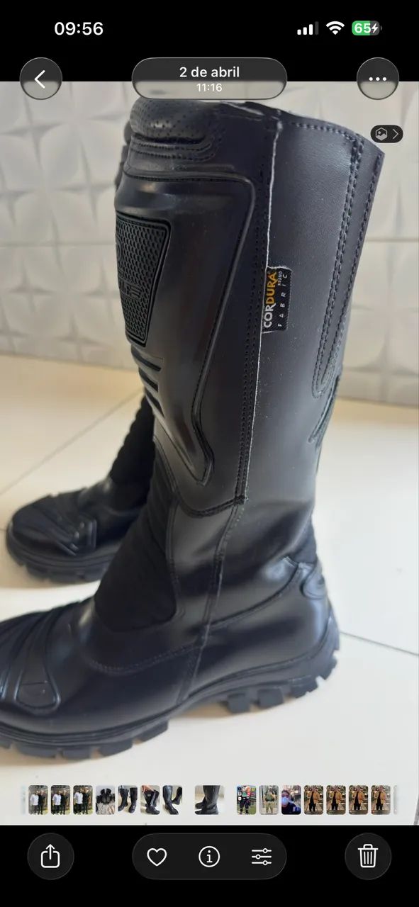 Bota bombeiro civil. - Foto 2