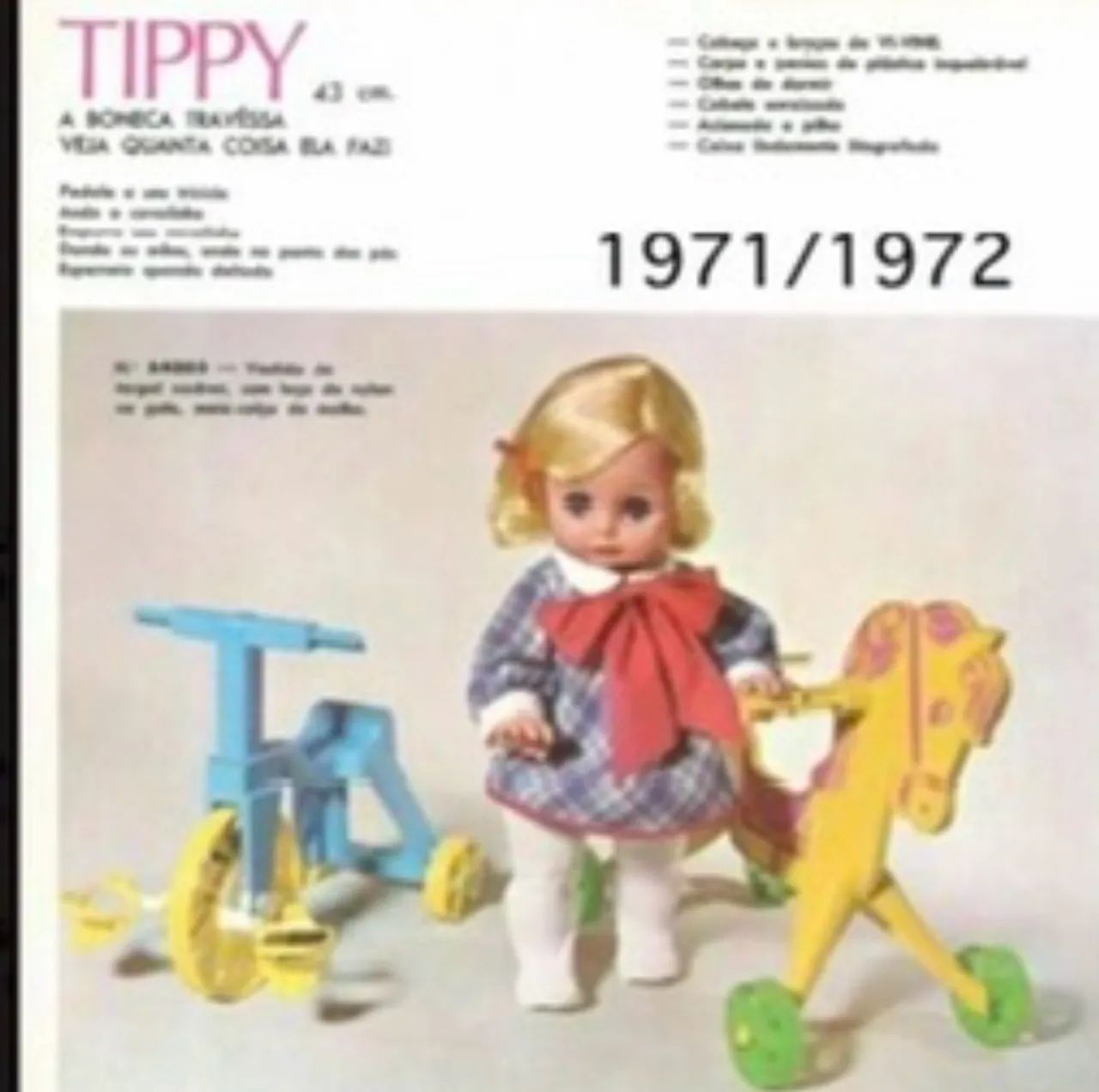 Antiga Boneca Tippy com caixa - Estrela 1971/72 - Foto 2