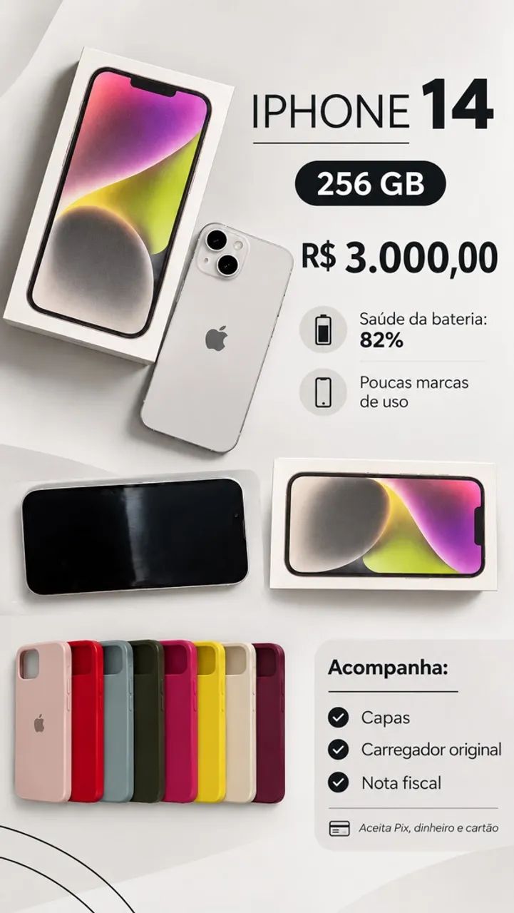 Vendo Iphone 14 - 256 GB