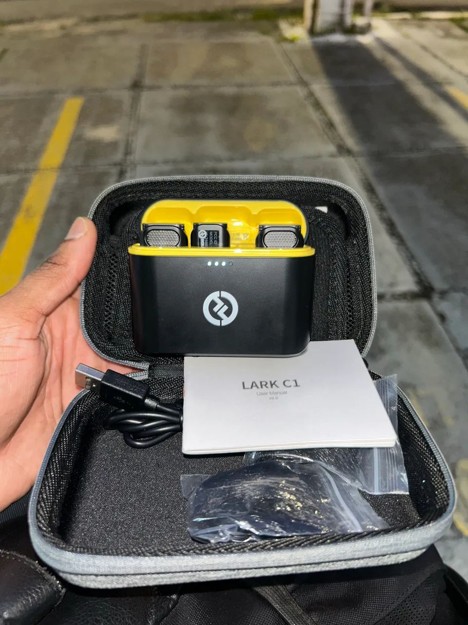 MICROFONE LARK C1 - LIGHTNING+ CASE