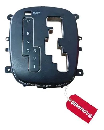 Moldura Alavanca Câmbio Hyundai I30 2009 A 2012 Preto - Foto 2