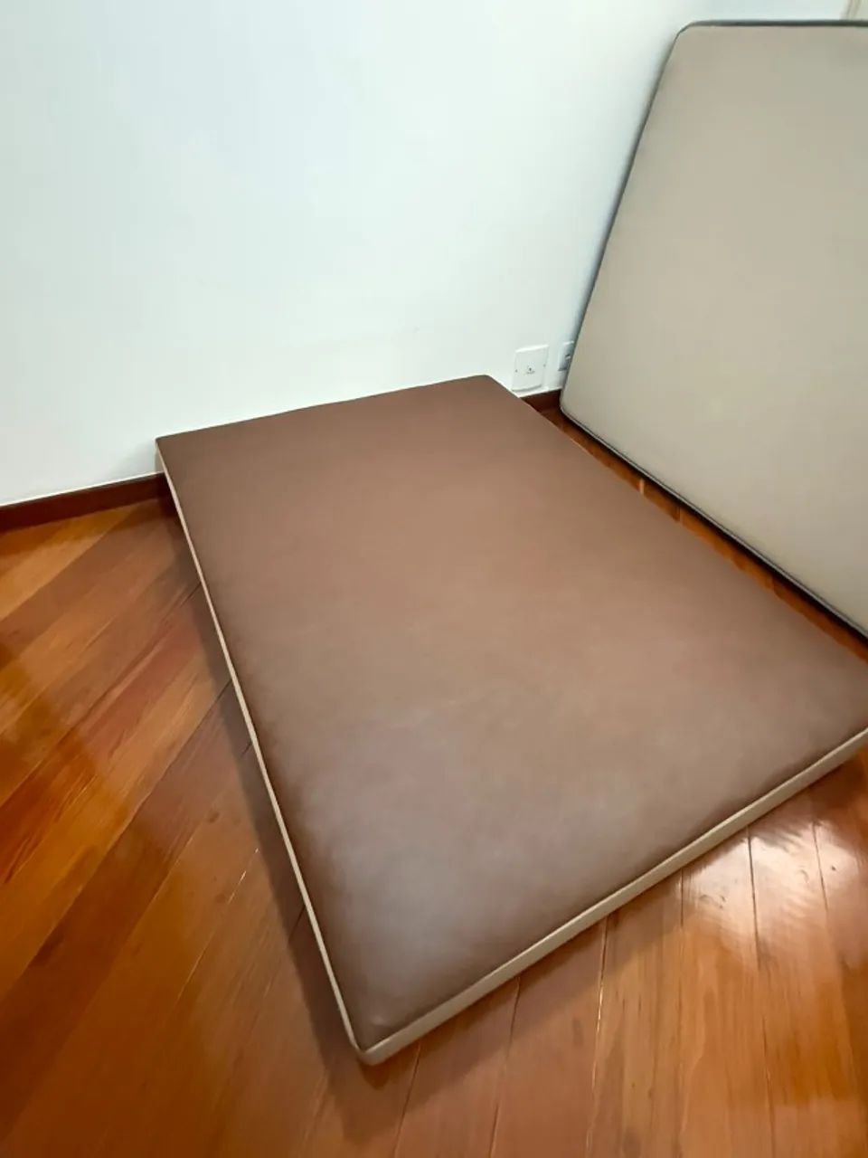 Cama Casal completa (caixa + colchão) - Foto 2